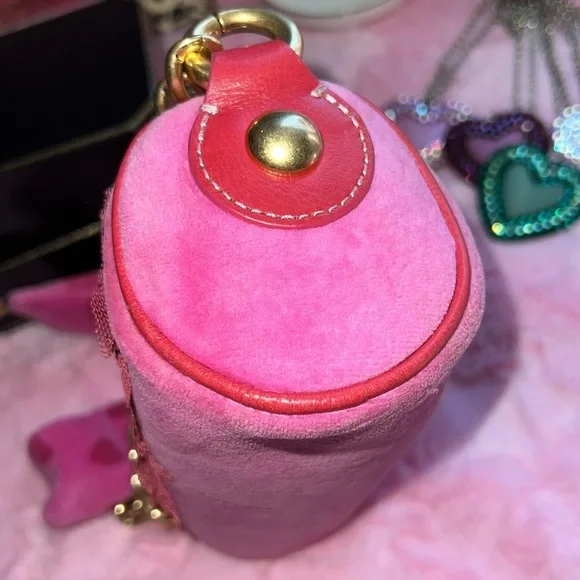 HTF✨Hot Pink Juicy Couture Mini Barrel 🎀✨ - Picture 5 of 13